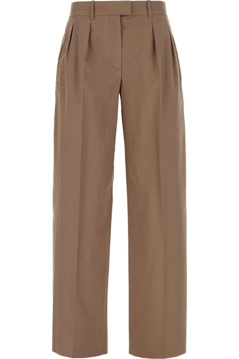 The Row for Women The Row Dark Grey Cotton Pants