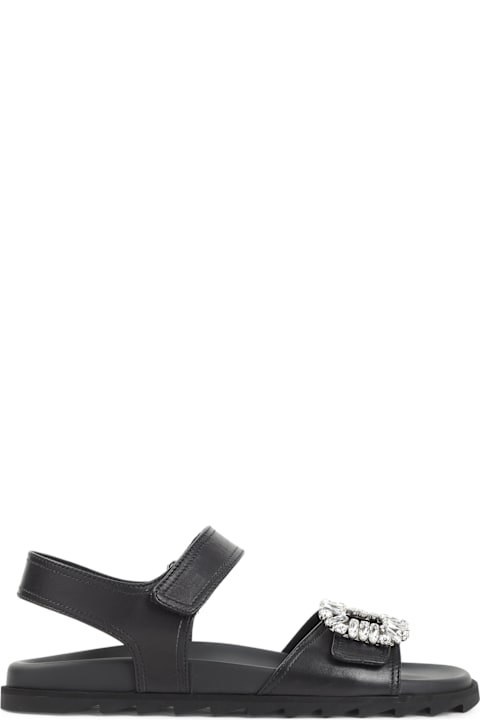 Roger Vivier Slidy Viv Strass Sandal