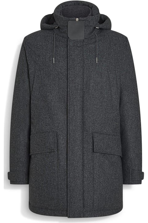 Zegna for Men Zegna Hooded Down Parka