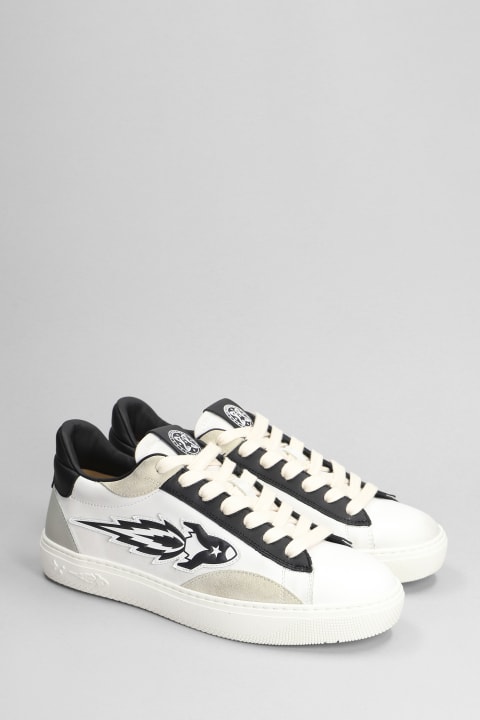 Enterprise Japan Sneakers for Men Enterprise Japan Sneakers In White Suede And Leather