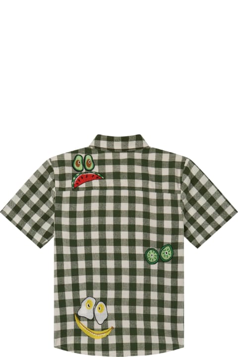 Shirts for Boys Stella McCartney Kids Shirt With Embroidery