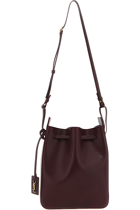 Saint Laurent Bags for Women Saint Laurent Leather Bucket Bag