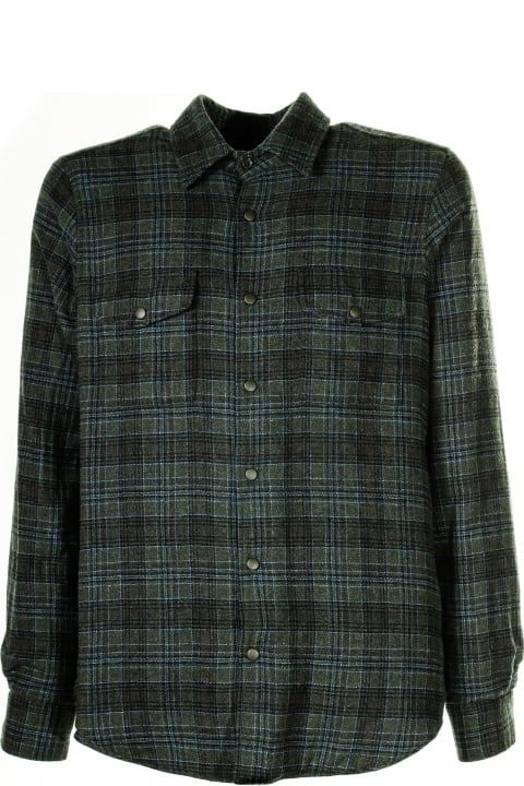 Fashion for Men Aspesi Shirt With Checked Pattern