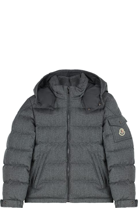 Sale for Boys Moncler Montgenevre Hooded Down Jacket