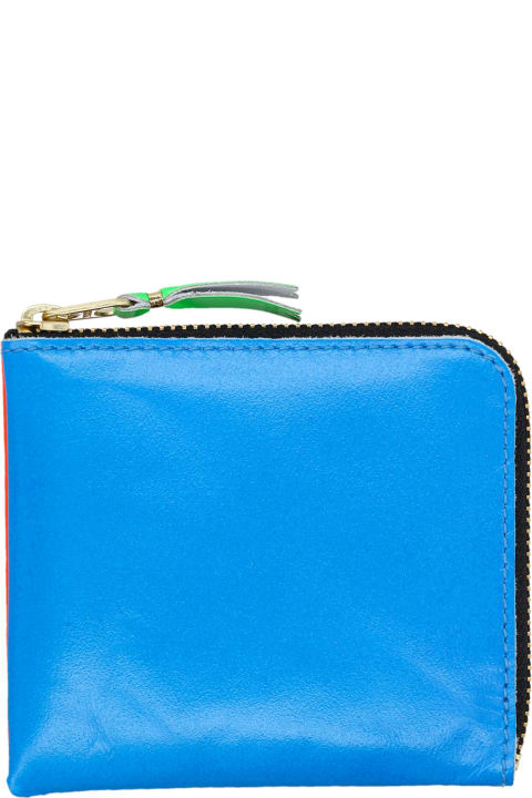 Wallets for Women Comme des Garçons Wallet Super Fluo Small Zip Coin Wallet