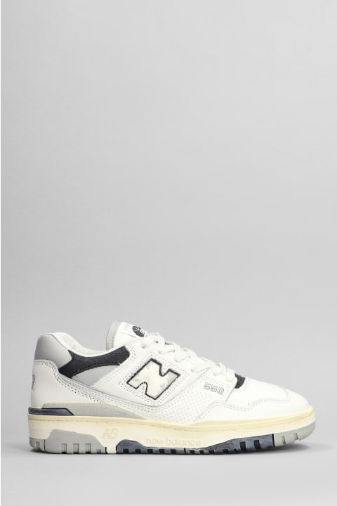 Fashion for Men New Balance 550 Sneakers In White Leather