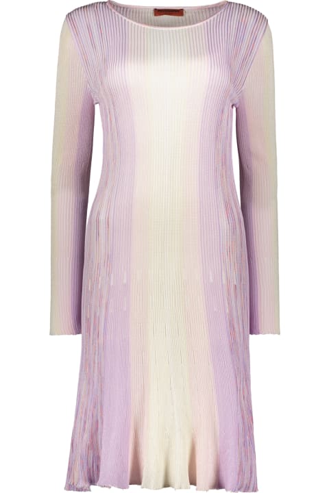 Homeware Missoni Ribbed Knit Midi Dress