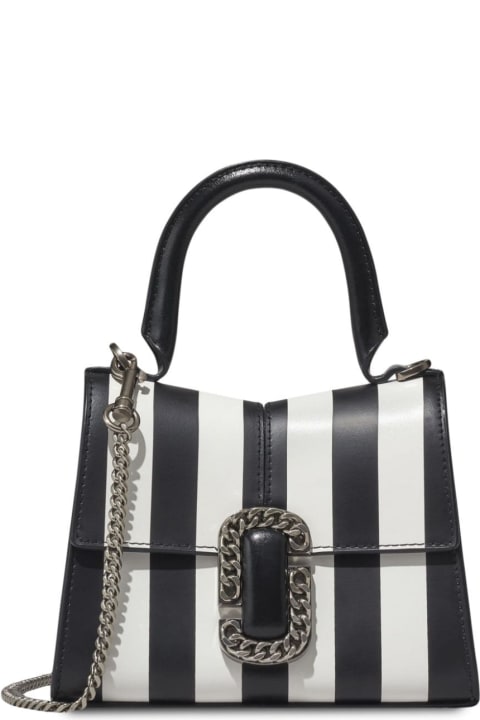 Fashion for Women Marc Jacobs The Striped St. Marc Mini Top Handle