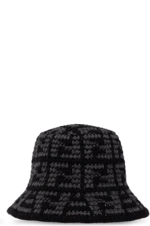 メンズ Fendiのアクセサリー Fendi Monogrammed Bucket Hat