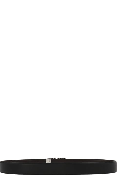 Homeware Ferragamo Gancini Reversible Buckle Belt