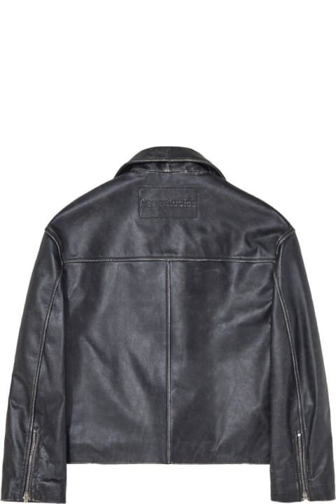 Acne Studios Coats & Jackets for Women Acne Studios Long Sleeved Zipped Jacket