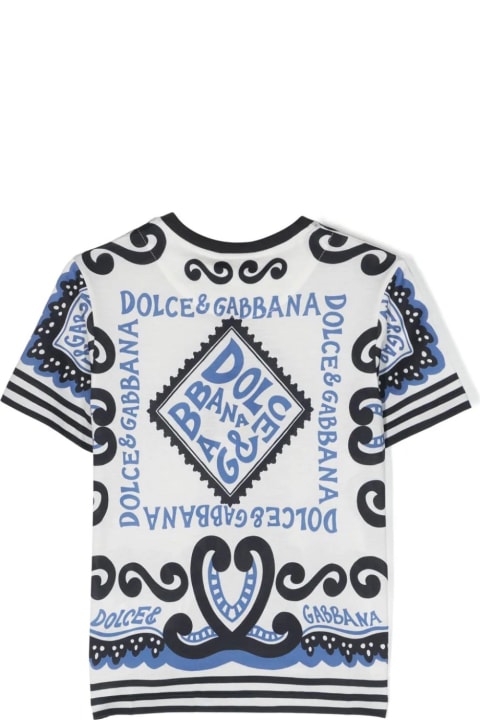 Fashion for Boys Dolce & Gabbana Jersey T-shirt With Marina Print