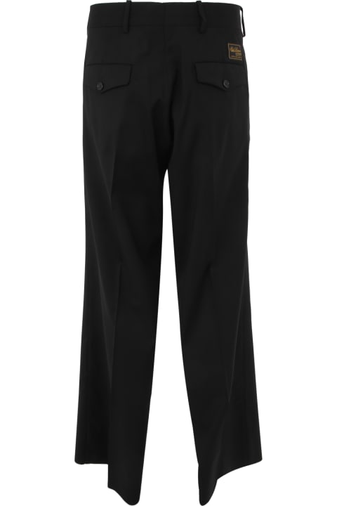 Raf Simons Pants for Men Raf Simons Classic Straight Pants With Two Back Pockets
