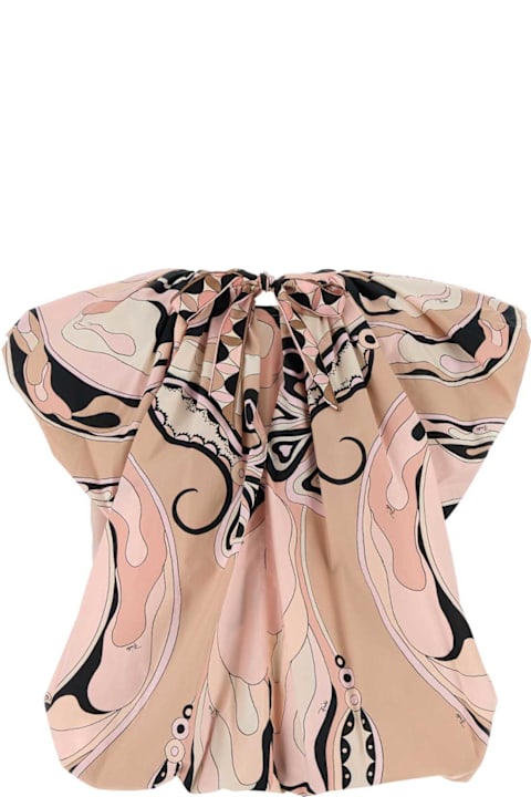 ウィメンズ Pucciのトップス Pucci Printed Poplin Top