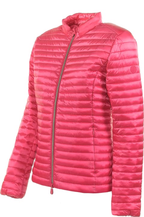 Fashion for Women Save the Duck Pearly Pink Quilted Jacket