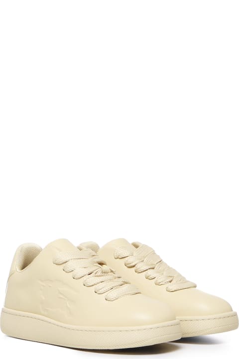 Shoes Sale for Men Burberry Box Sneaker In Leather
