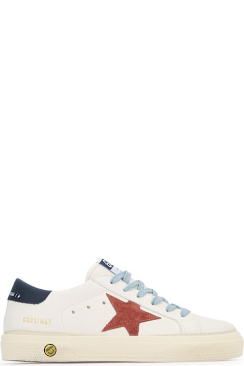 Golden Goose May Nappa Upper Suede Sta