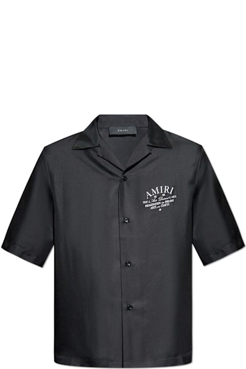 Homeware AMIRI Logo Printed Short-sleeved Shirt