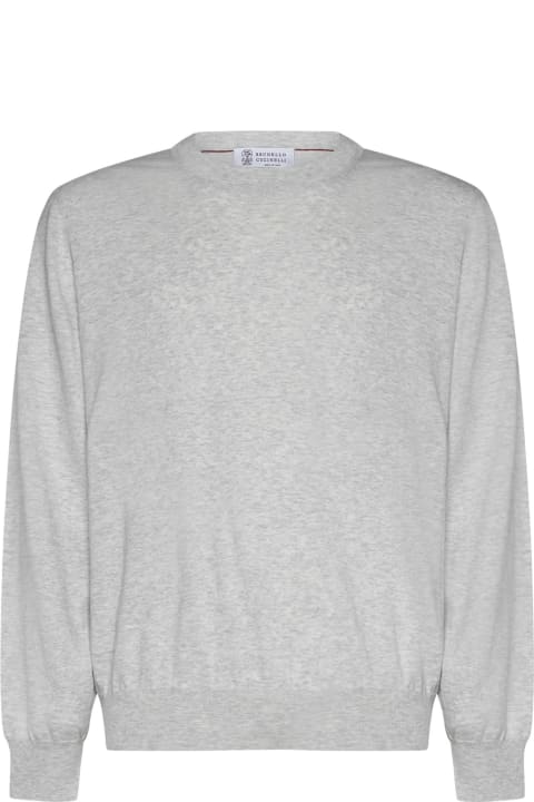 Brunello Cucinelli Clothing for Men Brunello Cucinelli Cotton Jersey Sweater
