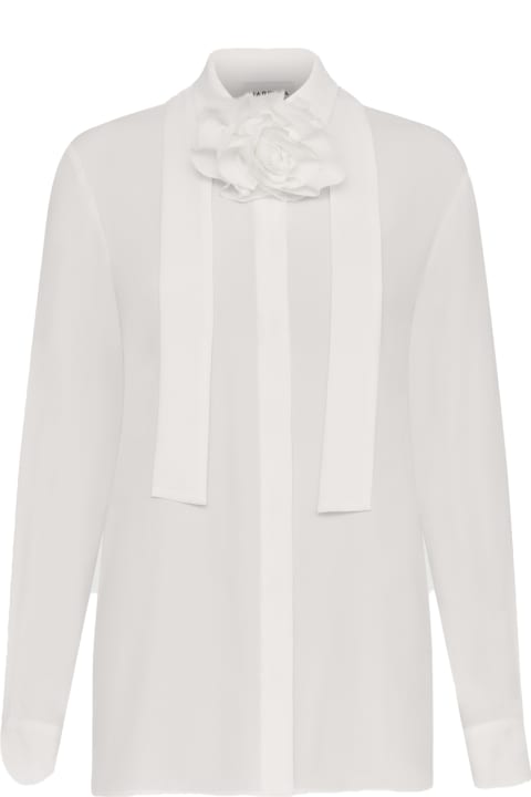 Marella Topwear for Women Marella White Long-sleeved Shirt