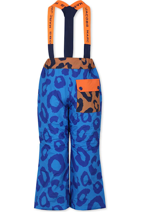 Homeware Little Marc Jacobs Blue Trousers For Boy With Logo