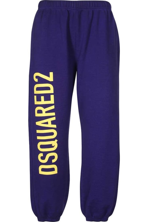أدوات منزلية Dsquared2 Logo Detail Cotton Track-pants