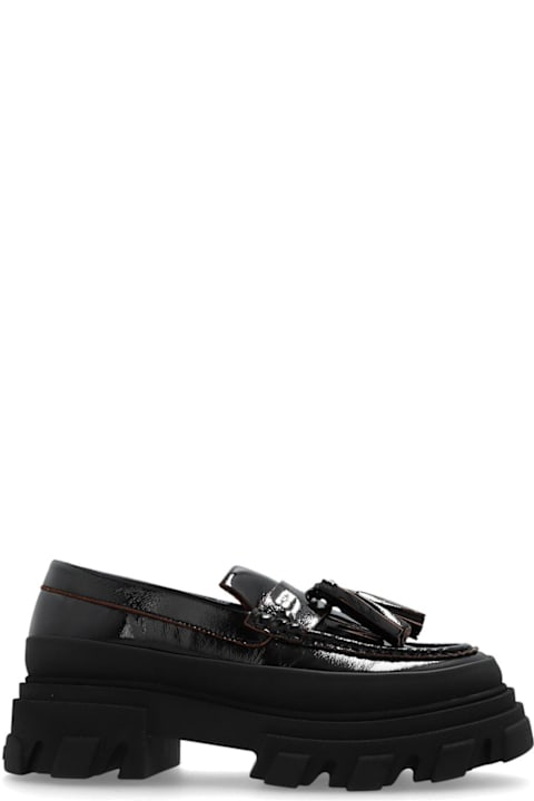 Ganni for Women Ganni Tassel Detailed Loafers