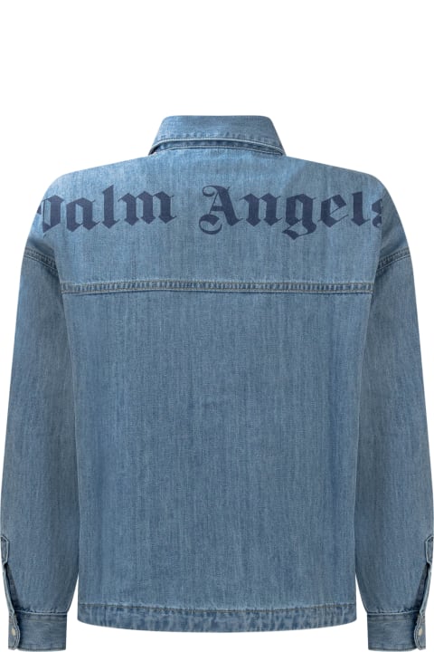 Palm Angels Shirts for Girls Palm Angels Logo Jacket