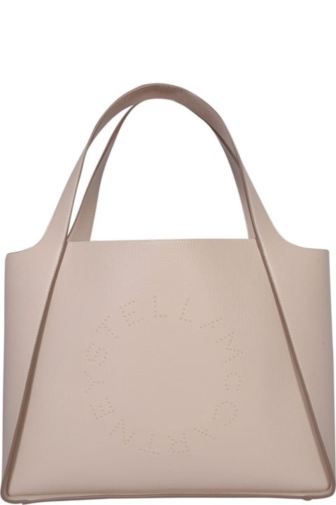 Fashion for Women Stella McCartney Logo Studded Open-top Tote Bag