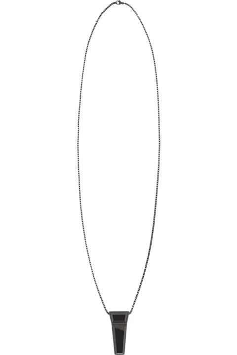 Jewelry for Men Rick Owens Trunk Pendant Necklace
