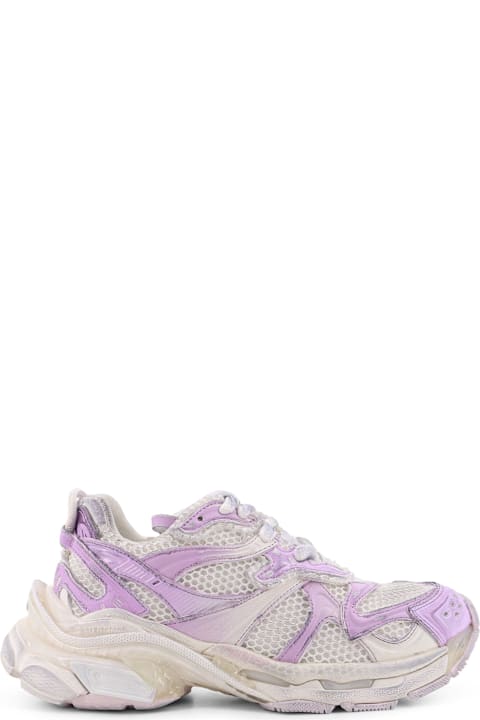Balenciaga Nylon And Mesh Runner 2 Sneakers