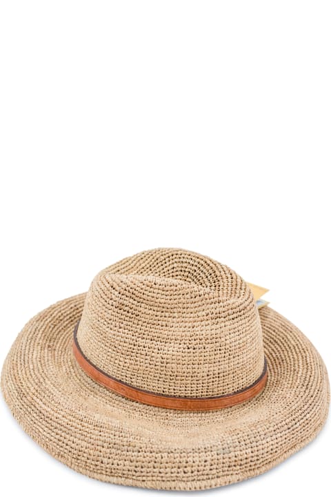 ウィメンズ Ibelivの帽子 Ibeliv Safari Woven Straw Hat