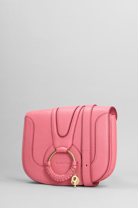 See by Chloé Bags for Women See by Chloé Hana Shoulder Bag In Rose-pink Leather