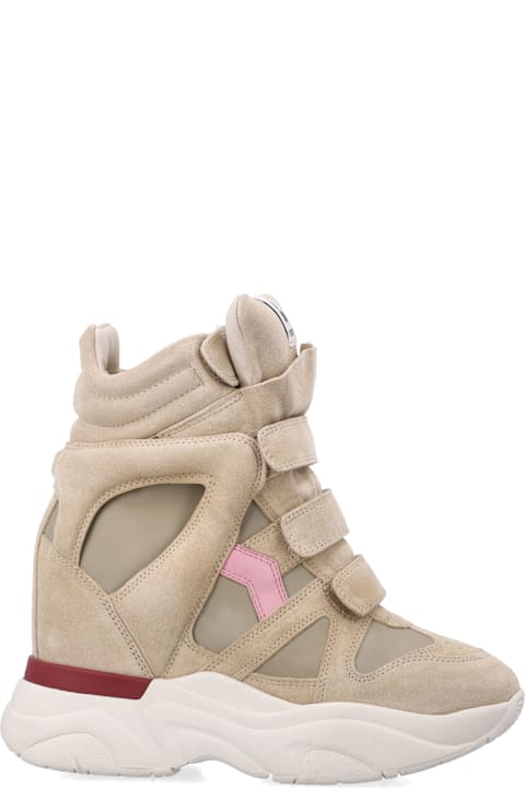 Isabel Marant Balskee High-top Wedge Sneakers