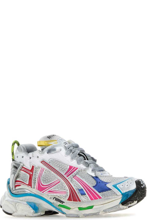 Balenciaga Shoes for Women Balenciaga Multicolor Runner Sneakers