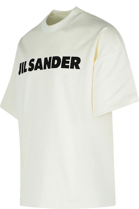 Homeware Jil Sander Ivory Cotton T-shirt