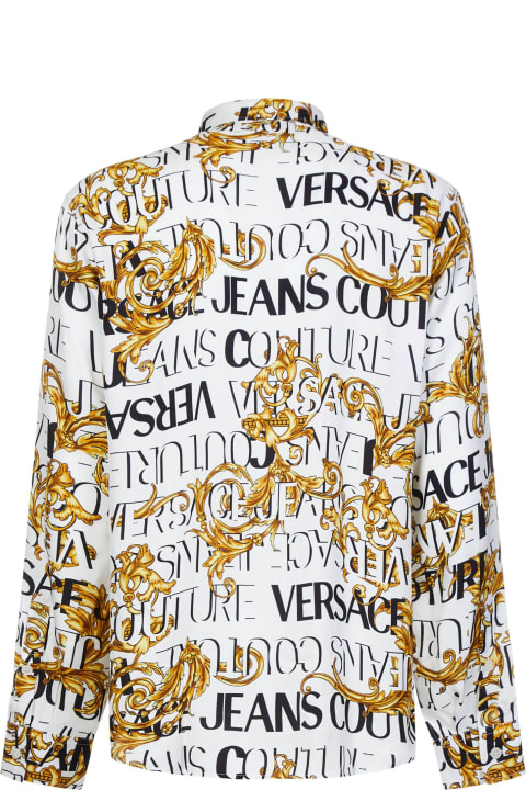 Versace Jeans Couture Shirts for Men Versace Jeans Couture Versace Jeans Couture Shirts White