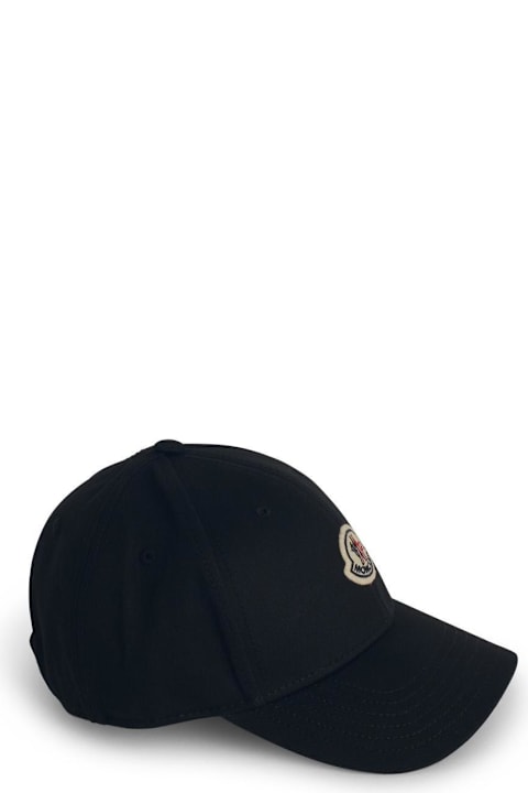 قبعات لـ السيدات Moncler Logo Patch Baseball Cap