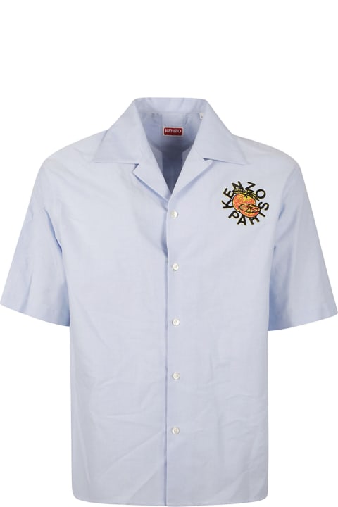 Kenzo Shirts for Men Kenzo Orange Ss Shirt