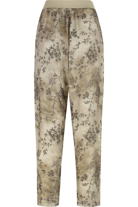 Uma Wang for Women Uma Wang Printed High-rise Trousers