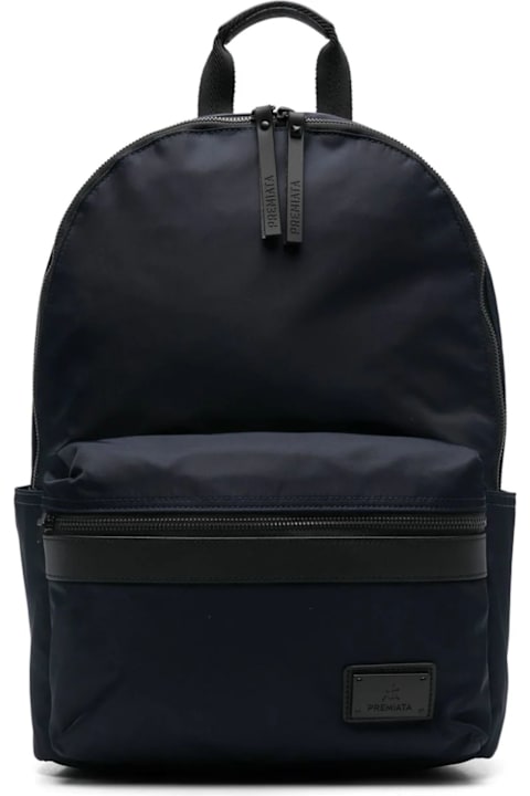 Premiata Backpacks for Men Premiata Navy Blue Blade Backpack