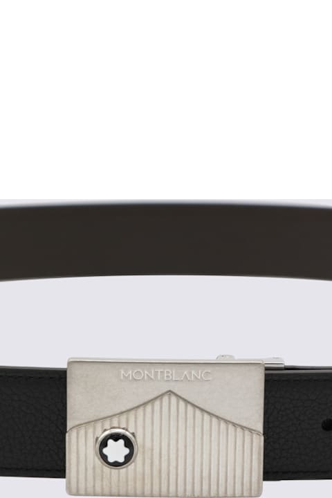 Montblanc for Kids Montblanc Black Leather Belt