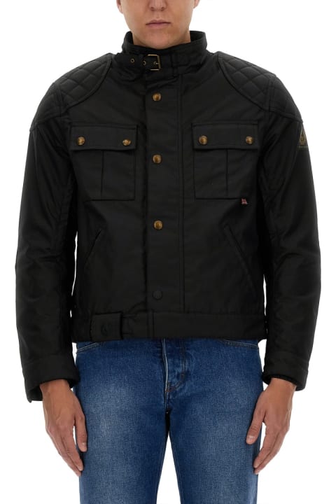 Belstaff Coats & Jackets for Men Belstaff Brooklands Motorcycle Jacket
