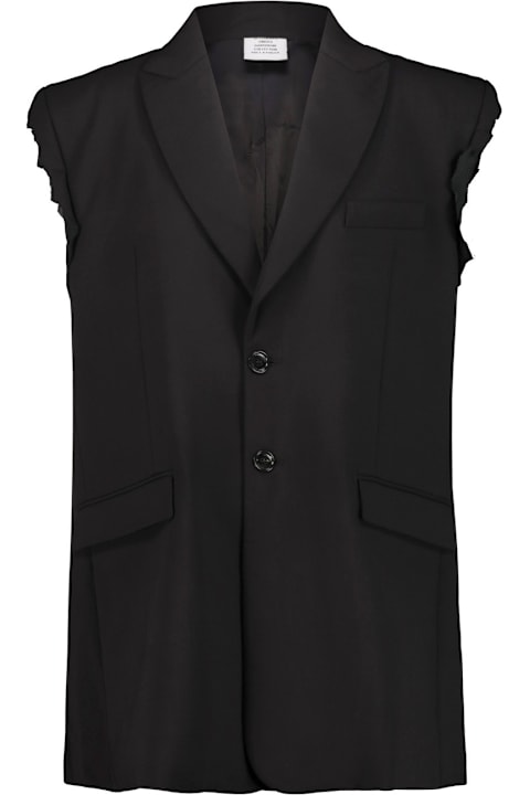 VETEMENTS for Women VETEMENTS Deconstructed Sleeveless Vest Jacket