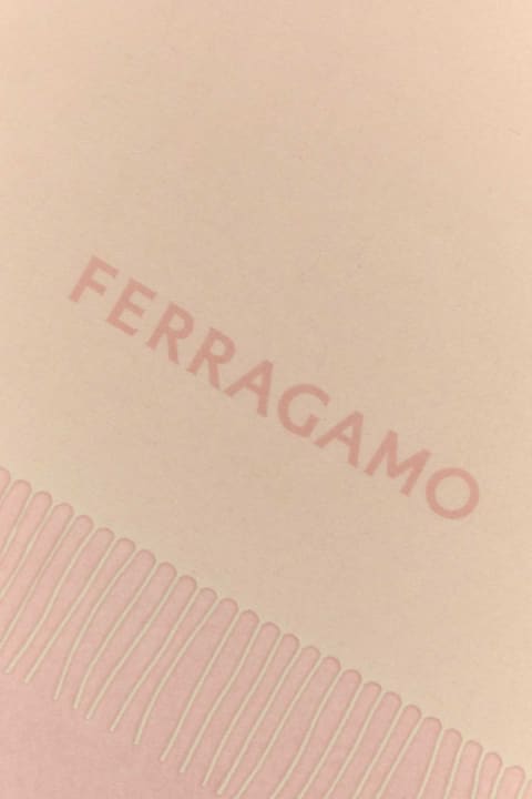 Scarves & Wraps for Women Ferragamo Pink Cashmere Scarf