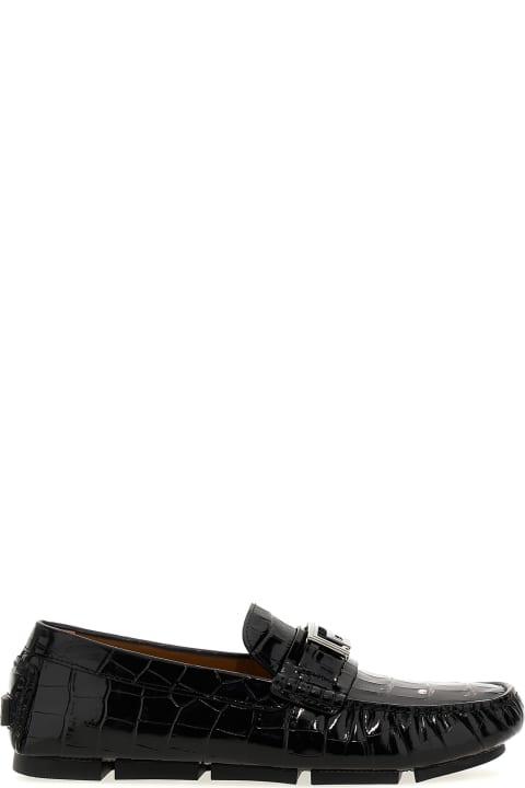 Shoes for Men Versace 'greca' Loafers