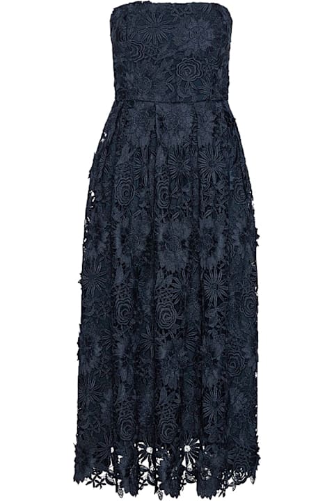 Rotate by Birger Christensen for Kids Rotate by Birger Christensen 3d Lace Midi Dress