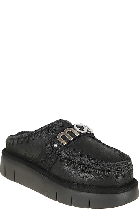 Mou Bounce Clog Special Leather