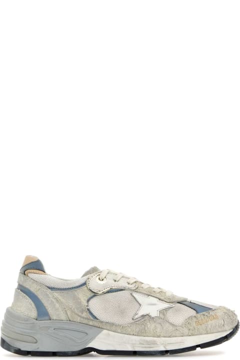 Golden Goose for Women Golden Goose Multicolor Leather And Fabric Running Dad Sneakers