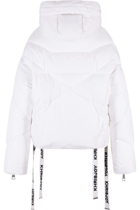 Khrisjoy Coats & Jackets for Women Khrisjoy White Khris Iconic Puffer Jacket
